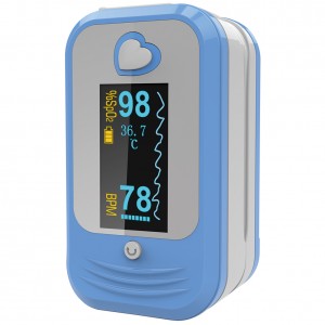 Factory making China Sonosat-F01lt FDA SpO2 Fingertip Portable Pulse Oximeter for Home Use