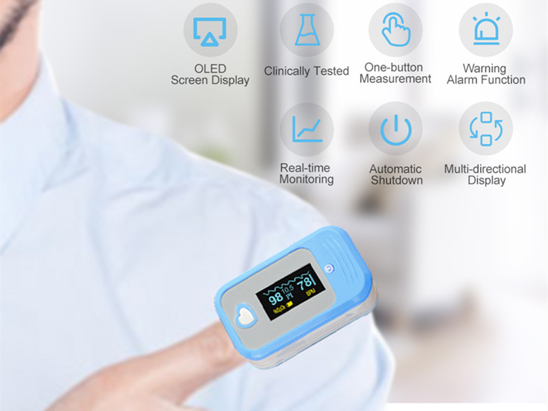 Medlinket Temp-plus oximeter, ang patron nga santos sa himsog nga kinabuhi