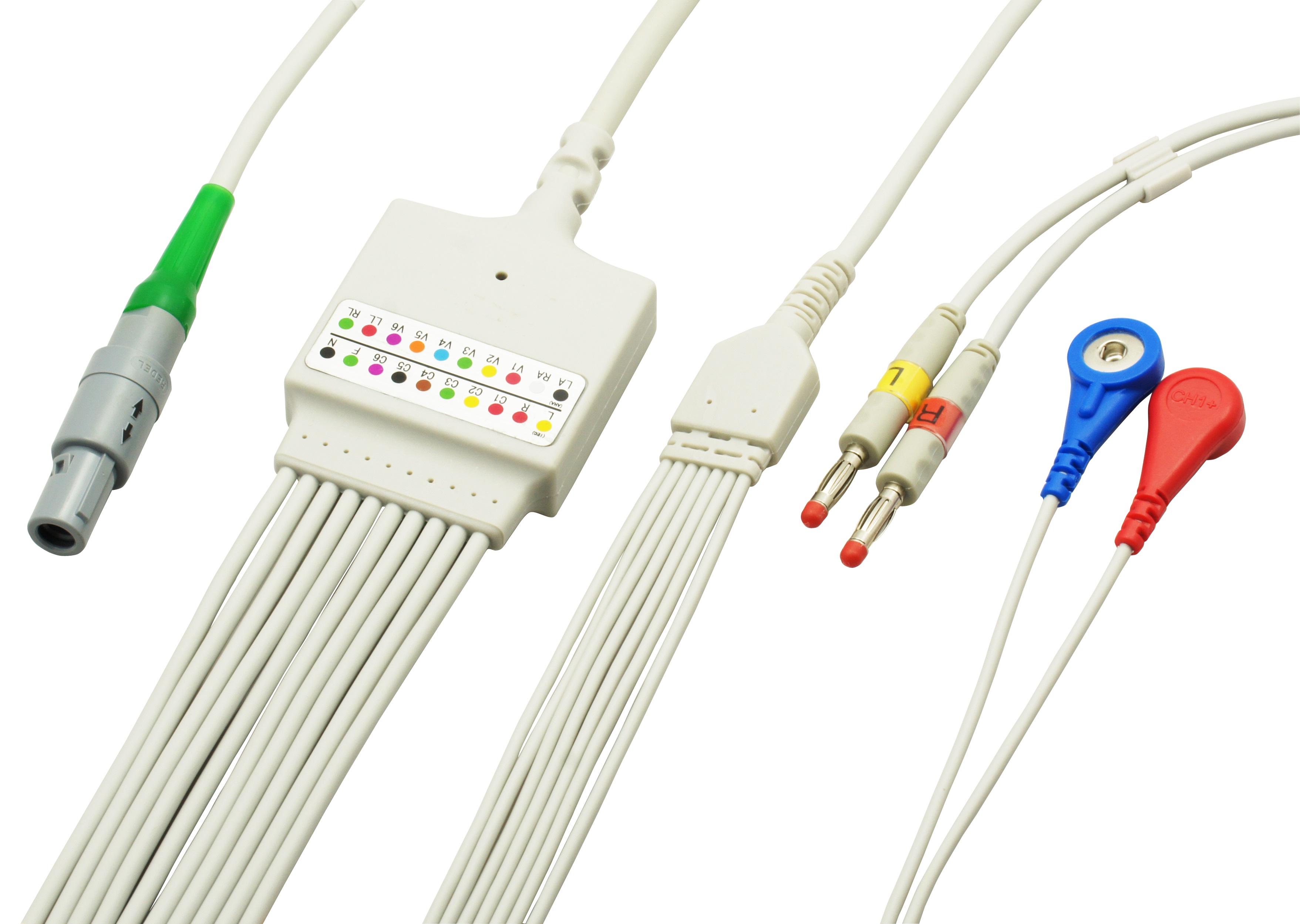 Well-designed Different Kinds Of Food Temperature Probe - ECG Trunk Cable and Leads – Med-link