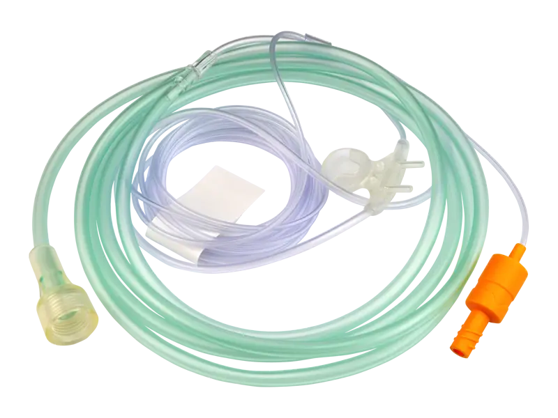 美敦力 Oridion Tech.Compatible 二氧化碳採樣鼻/口腔管線，帶氧氣，適用於微流，成人