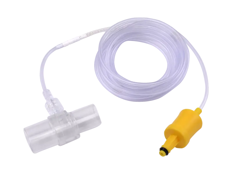 Masimo 相容於微流二氧化碳採樣線，成人/兒童，T 形適配器，帶乾燥器