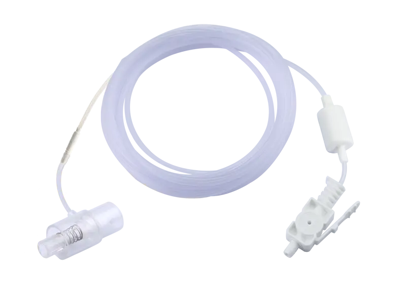 飛利浦偉康 M2773A 相容微流二氧化碳採樣線，嬰兒/新生兒，T 型轉接器，附乾燥器
