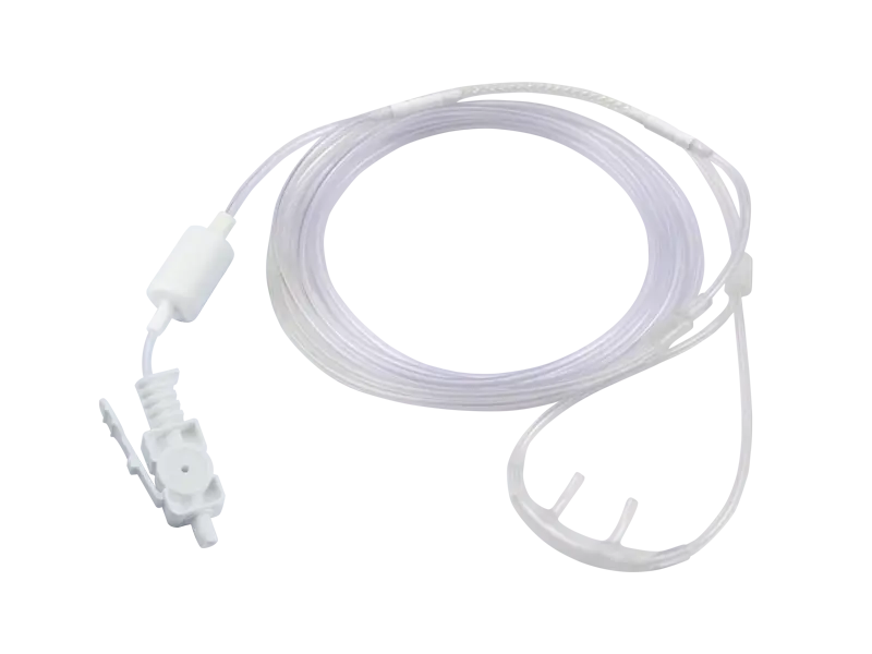 飛利浦偉康相容於微流二氧化碳採樣鼻管，成人，帶氧氣，帶乾燥器