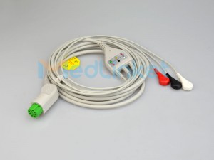 New Arrival China 10 Lead Direct Connect  ECG Cable and leadwires compatible with Philips