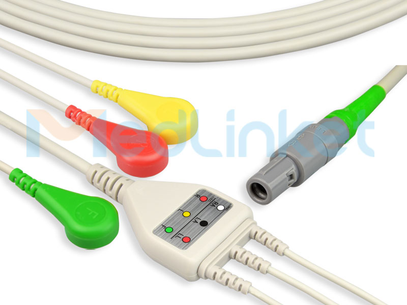 Manufacturing Companies for Baby Sound Fetal Doppler Monitor - Medlinket BIONETKOREA/MEK Compatible Direct-Connect ECG Cables – Med-link