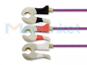Neonatal DIN type ECG lead wires EC024M3A
