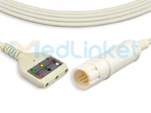 MedLinket Drager/Siemens 相容 ECG 幹線電纜