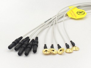 EEG Lead Wires with Electrodes