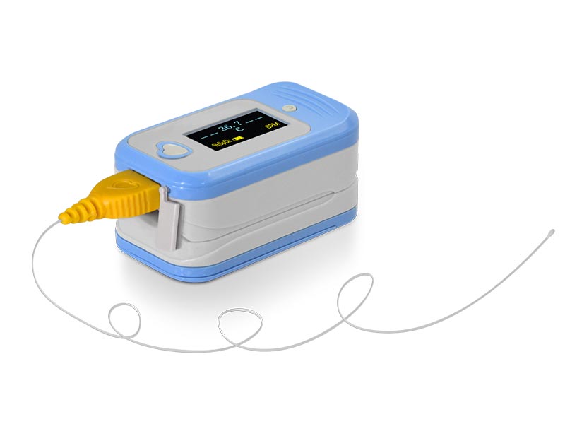 Oxymètre de pouls de doigt - AM801 - Med-link Electronics Tech Co., Ltd -  portatif / sans fil / à OLED