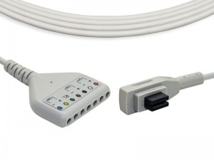 Holter Recorder ECG Câbles ak Leadwires