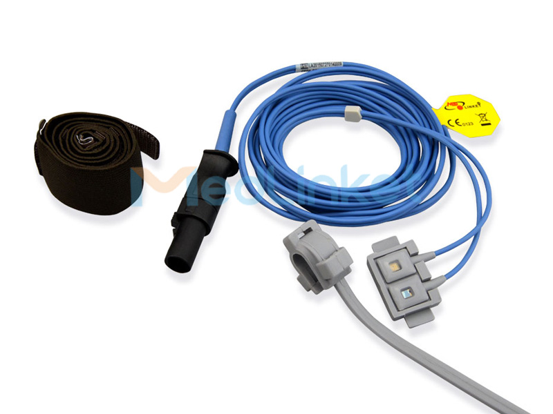 100% Original Banana Type Ecg Cable - Mennen Compatible Direct-Connect SpO2 Sensor – Med-link