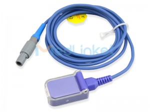 Medlinket Mindray bilan mos keladigan SpO2 uzatma adapter kabeli