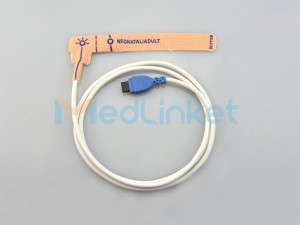 Factory Promotional China medical Medlinket Neonate Adult Adhesive Disposable SpO2 Sensor