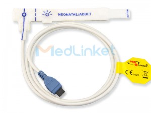 Factory Promotional China medical Medlinket Neonate Adult Adhesive Disposable SpO2 Sensor