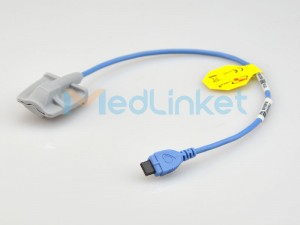 Sensor SpO2 Pendek yang Kompatibel dengan Medlinket