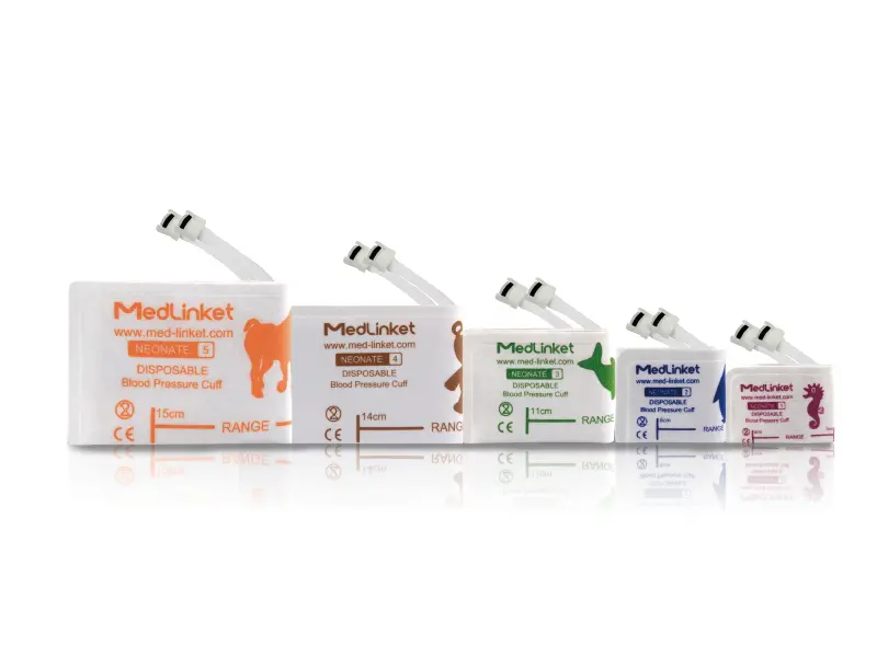 一次性新生兒雙管 NIBP 袖帶