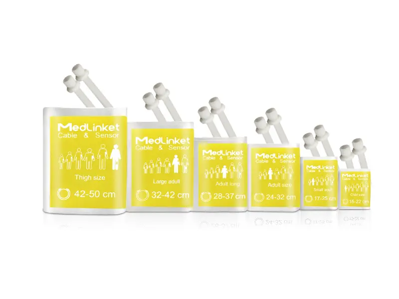 一次性成人雙管 NIBP 袖帶