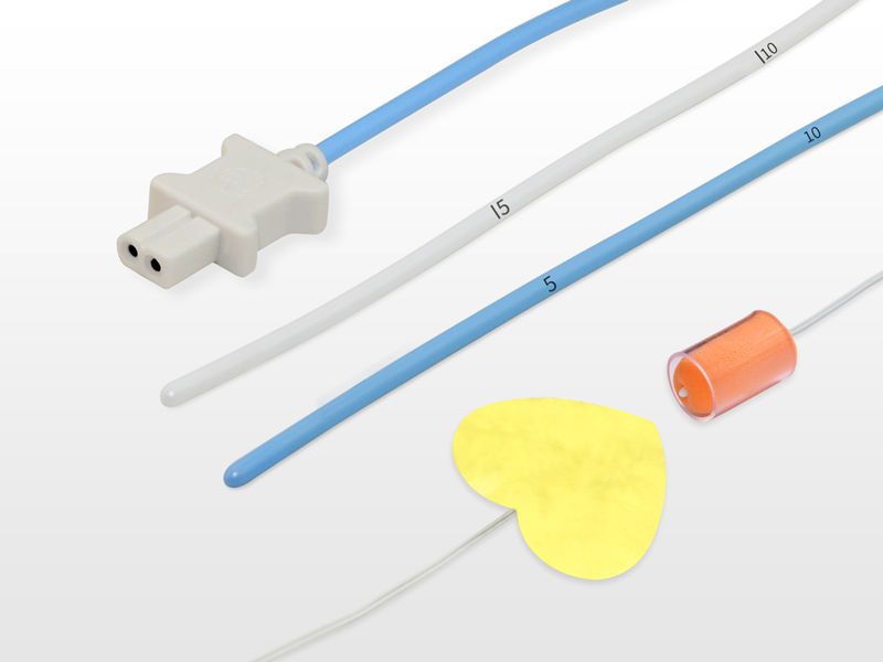 Why is the body cavity temperature probe generally selected during perioperative period?