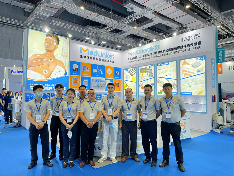 CMEF Exhibition | Medlinket Medical booth is full of surprises, the scene is hot, come and call!