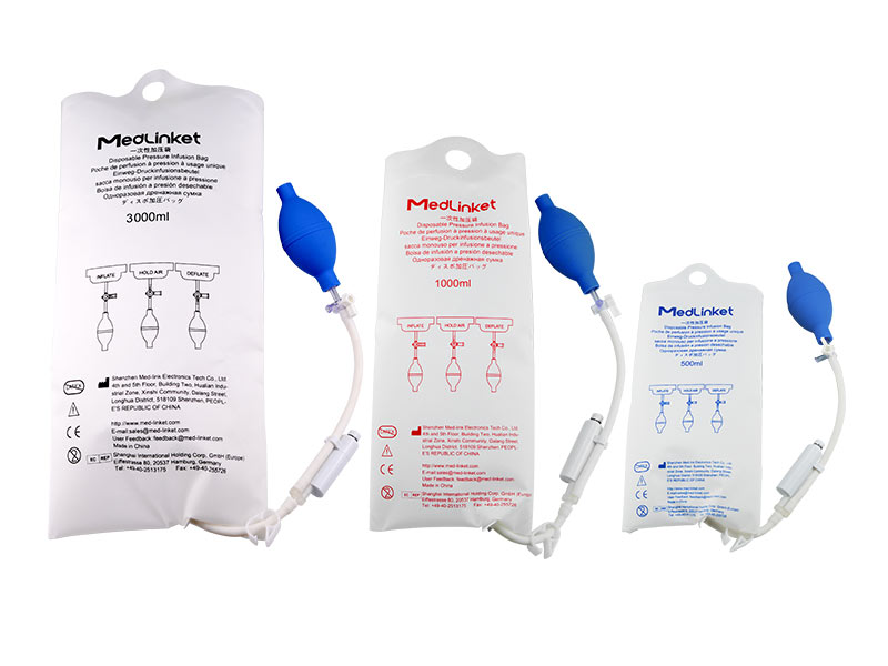 Why use disposable infusion pressurized bags for clinical emergency treatment?
